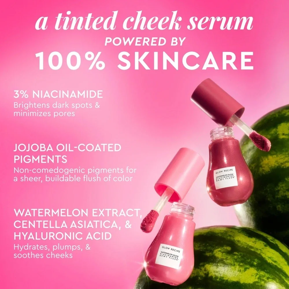 NEW Glow Recipe Watermelon Glow Niacinamide Dewy Flush - WATERMELON FLUSH